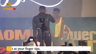 sugarboy and kiss daniel collab at sugarboys believe album launch concert