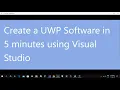 Create Web Browser in Visual Studio UWP