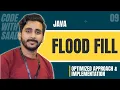 LeetCode FLOOD FILL Solution Explained - Java LeetCode 733 Coding Interview Saad Aslam
