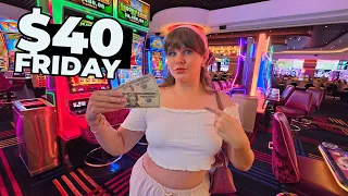 I Put 40 in 5 Slot Machines at Circa Las Vegas