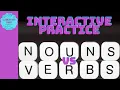 Is It a Noun or a Verb Fun Interactive Word Game for Kids