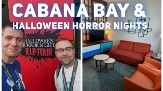 HALLOWEEN HORROR NIGHTS 2025 UNIVERSAL ORLANDO RIP TOUR CHECKING IN AT CABANA BAY RESORT