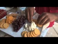 Easy Cheese and Crackers Platter