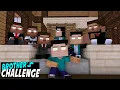BABY HEROBRINE BROTHER CHALLENGE WITH IN MONSTER SCHOOL