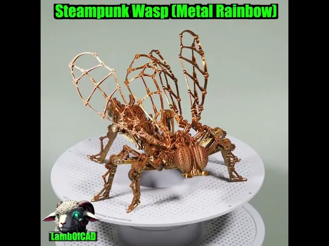 Steampunk Wasp, Articulated video thumbnail