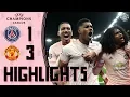 Highlights Solskjaer s young stars stun PSG PSG 1-3 Manchester United UEFA Champions League