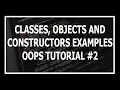 Hindi Classes Objects and Constructors Object Oriented Programming Using Python Tutorial