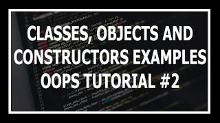 Hindi Classes Objects and Constructors Object Oriented Programming Using Python Tutorial