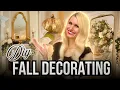 BREATHTAKING FALL FIREPLACE MANTLE DECOR LUXURY HOTEL WALL MAKEOVER
