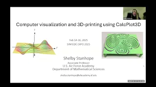 Computer visualization and 3D-printing using CalcPlot3D