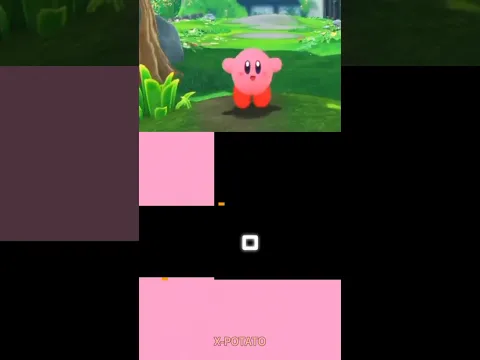Happy Kirby | Xpotato Bouncing Square