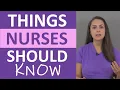 Things Nurses Should Know