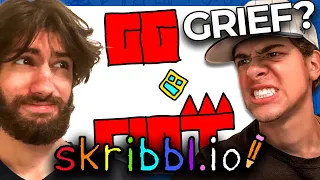 We Played GEOMETRY DASH Skribbl