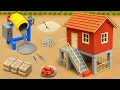 Download Lagu DIY Mini Truck Builds Brick \u0026 Metal Railing Bridge | Fun Construction Science Project
