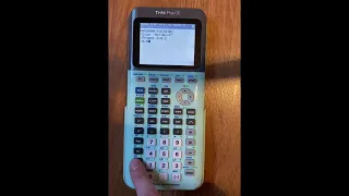 Factoring Trinomials Program for TI-84 Plus CE