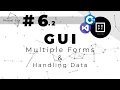 Visual C Multiple Forms Handling Data Part 2 Filipino Tagalog