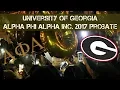 Vlog UGA Alpha Phi Alpha 2017 Probate