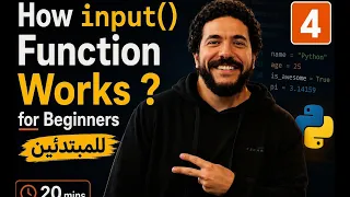 EP 4 How input Function Works in Python