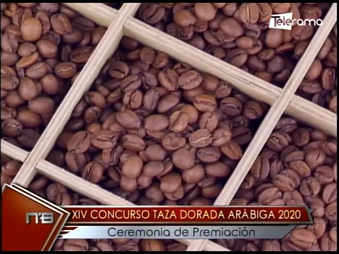 XIV concurso Taza Dorada Arábiga 2020 ceremonia de premiación