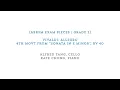ABRSM Cello Grade 5 Vivaldi: Allegro (4th movt from “Sonata in E minor”, RV 40)