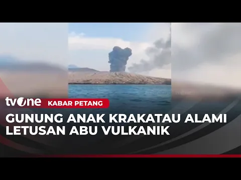 20 Kali Erupsi, Aktivitas Vulkanik Gunung Anak Krakatau Meningkat