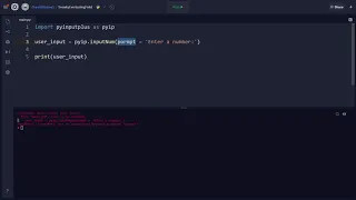 PyInputPlus Module
