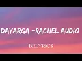 DAYARGA -RACHEL AUDIO OFFICIEL 