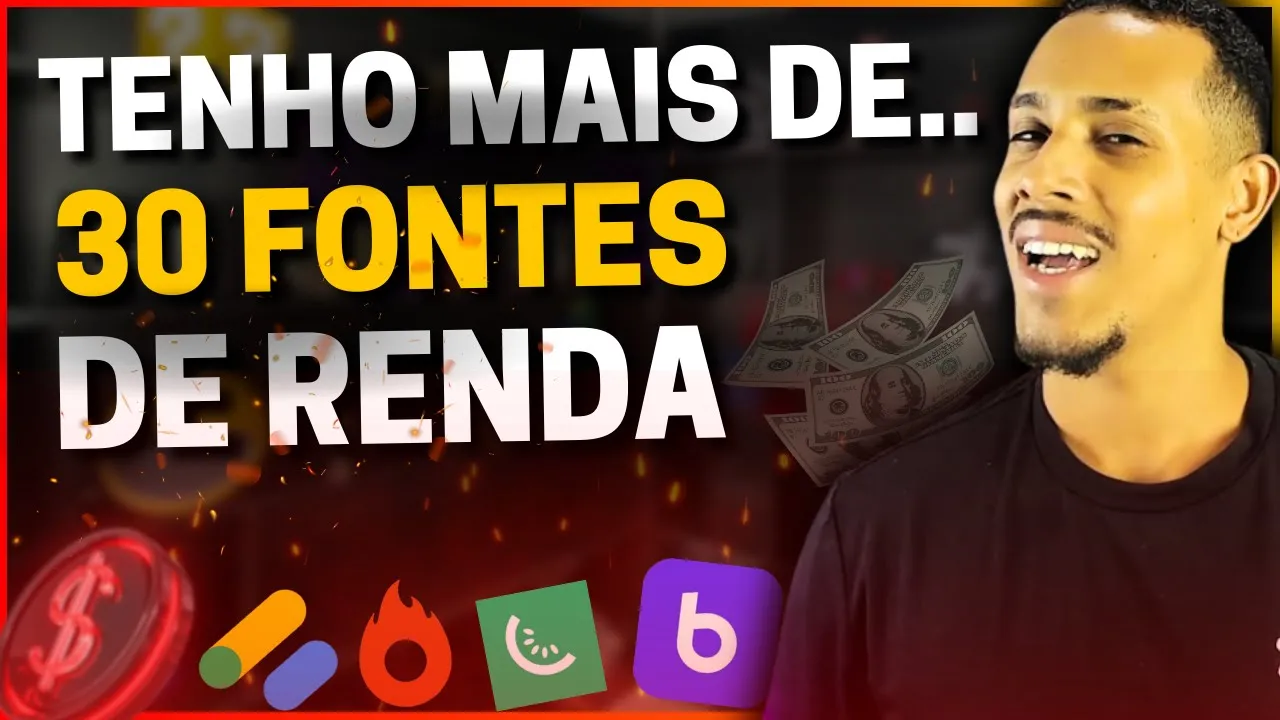 PORQUE TENHO MAIS DE 30 FONTES DE RENDAS NA INTERNET | marketing digital