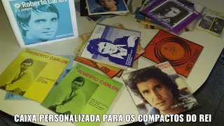 Nando Carlos e a Caixa personalizada para Guardar discos Compactos