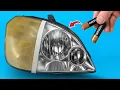 Download Lagu Ingenious Trick! Restore Old Headlights to NEW in 1 Minute with Old Batteries!