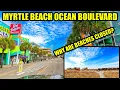 Myrtle Beach Ocean Boulevard Why are Some Beaches CLOSED