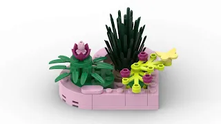 LEGO 6614219 Instructions | Promotional | Blooming Heart | Make and Take | Made in stud.io