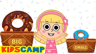 Big or Small? Let’s Sort the Donuts! 🍩 | Toddler Learning Video