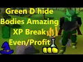 Green D hide Bodies Crafting Guide OSRS