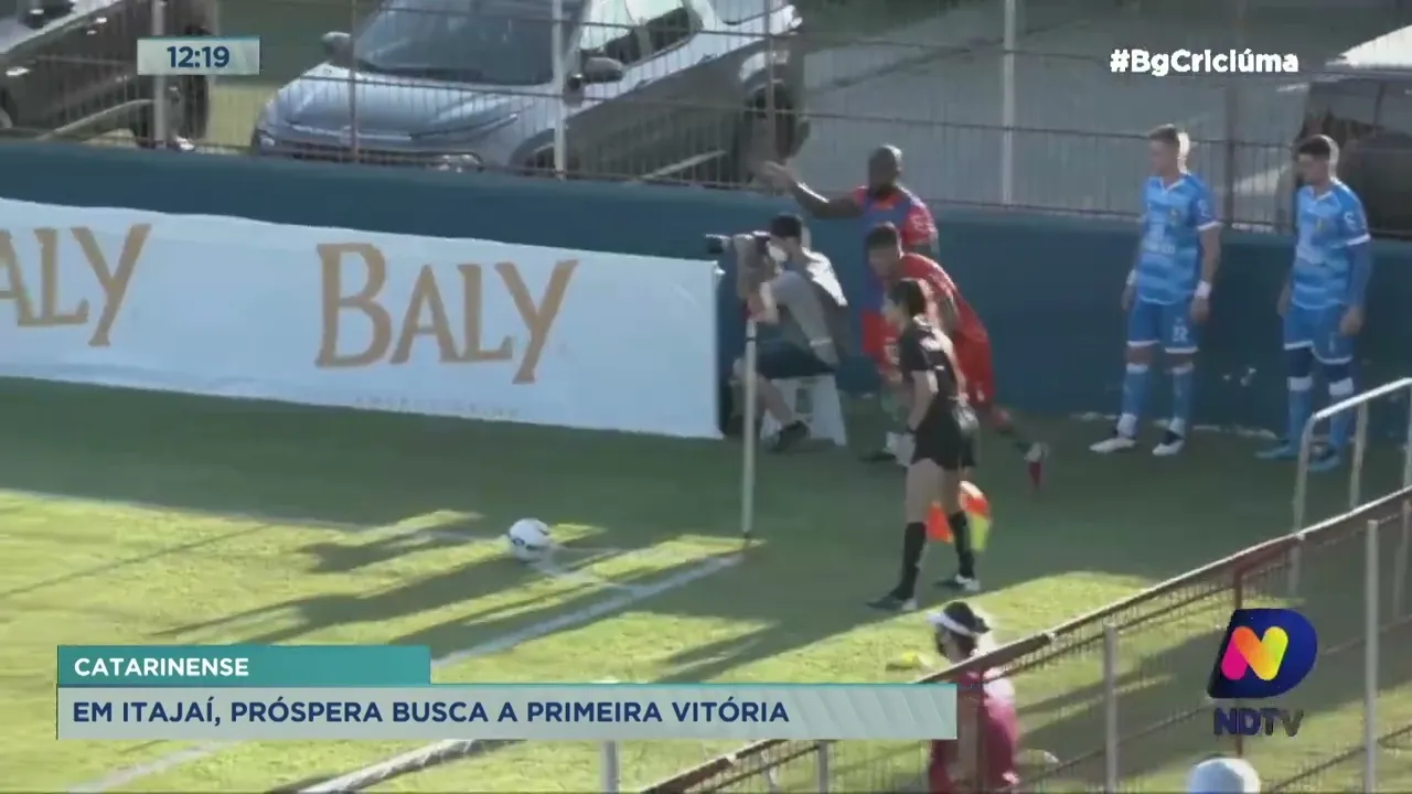 Em Itajaí, Próspera busca a primeira vitória no Campeonato Catarinense contra o Marcílio Dias