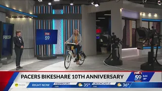 Download Earth Day marks 10th anniversary of Pacers Bikeshare; First look at new e-bikes MP3