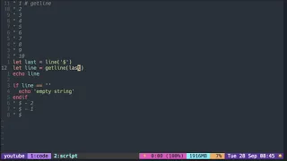 Vimscript Tutorial Buffer extract line from the current buffer