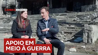 Pastor Rafael Bagatoli e a esposa Mariana contam como foram trabalhar na Ucrânia