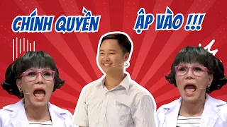 Việt Hưong muốn tụt huyết áp khi chính quyền ập đến trường quay | DQC