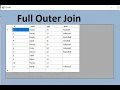 VB Net How to display all data from two tables sql database in Datagridview using Full Outer Join