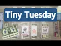 A day late but still saving money TINY TUESDAY Letter Bucks Savings Survivor February Week 2