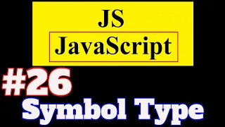 JavaScript Tutorial in Hindi Symbol Type in JavaScript