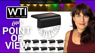 Our Point of View on Prewwy Solar Deck Lights From Amazon