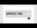 Power of Perl File Read and Write Operations