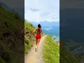 Lagu RUNNING IN PARADISE ❤️ 2500m altitude 🏔️ Would you run here? 😍 #running #sport #mountains
