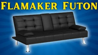 HOW TO ASSEMBLE the Flamaker Futon Sofa Bed Modern Convertible Recliner Lounge