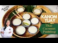 Download Lagu Thai coconut pudding / Kanom Tuay /Ancient Thai dessert