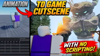 Turn Roblox Animations Into Game Cutscenes WITHOUT SCRIPTING! MegMo Animator Plugin Tutorial