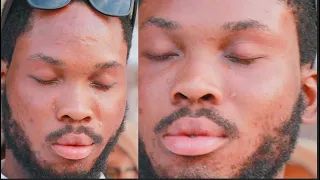 tears roll down from yoruba actor olamilekan sundays son at his father s burial