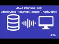 Java Interview Prep Object Class toString equals hashCode - AI-Generated Podcast